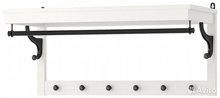 Вешалка для одежды настенная