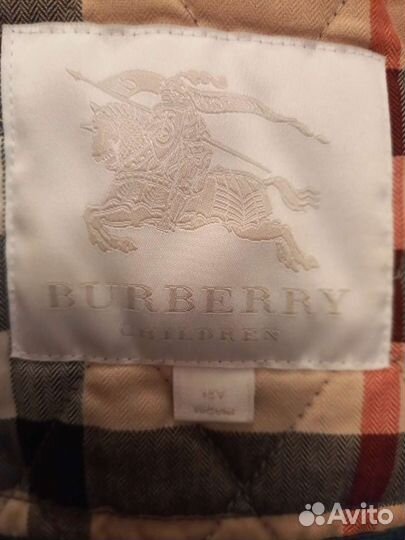 Куртка burberry детская