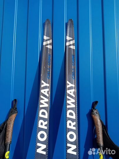 Беговые лыжи Nordway Race Combi 187 с палками