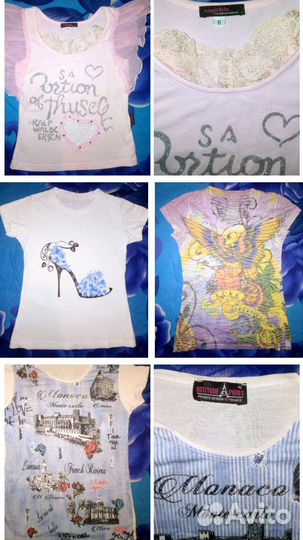 Одежда для девочки пакетом от 9 лет