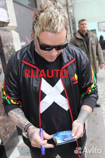Автограф The Prodigy Liam Howlett