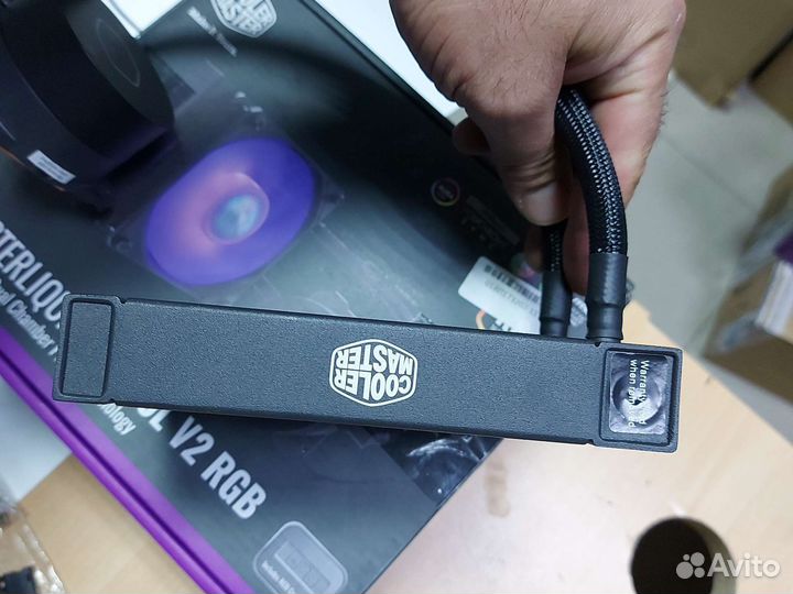 Водяное охл. Cooler Master ml120l v2 rgb не крутит