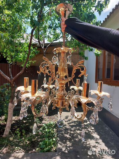 Люстра потолочная бу