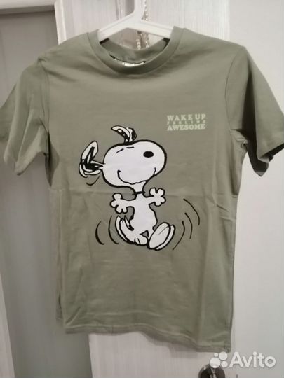 Пижама H&M peanuts для мальчика 134/140