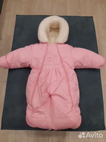 Зимний комбинезон для девочки