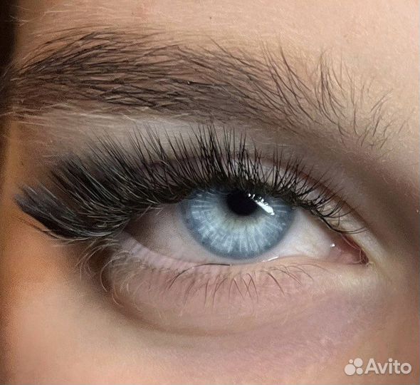 Наращивание ресниц на дому