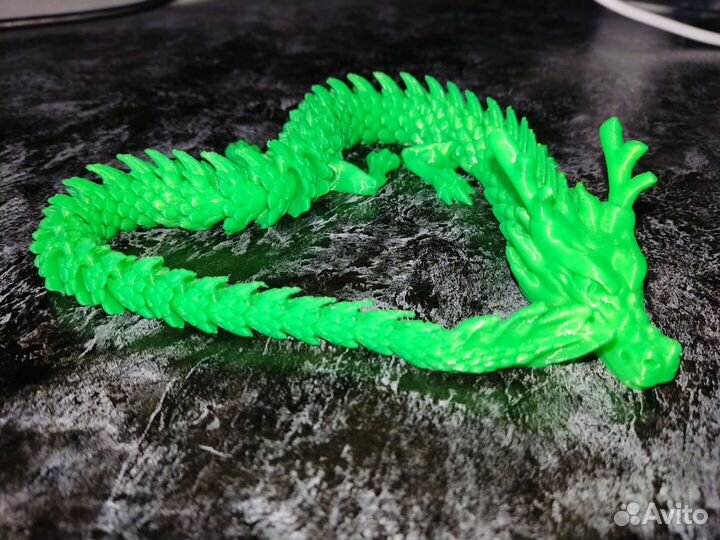 Игрушка антистресс, подвижный дракон