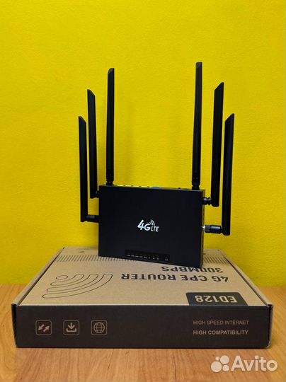 Wifi Роутер 4g с поддержкой сим карты(Безлимит)
