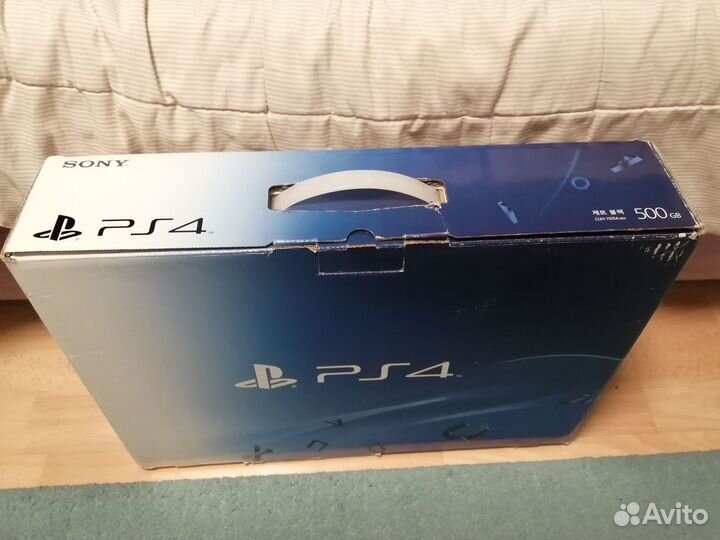 Коробка для Sony playstation 4 Fat чёрная