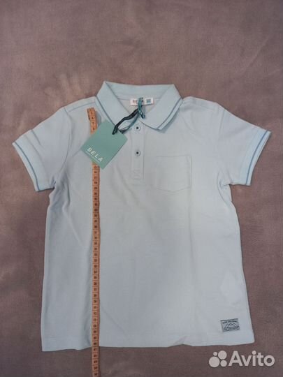 Футболка polo новые 122 Sela