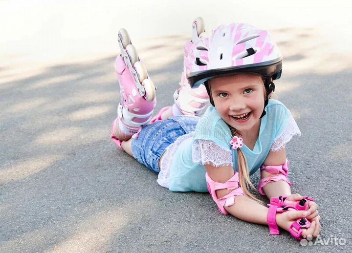 Роликовые коньки детские раздвижные 28-31