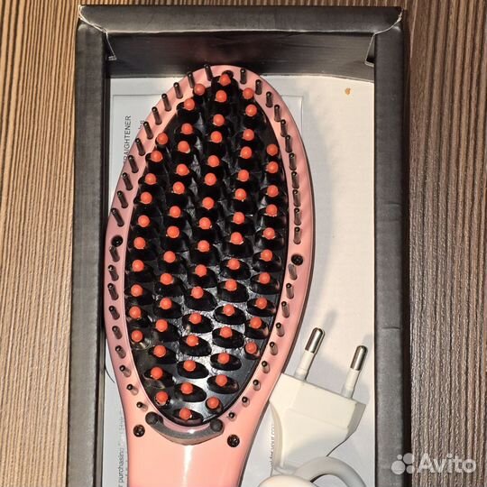 Расческа выпрямитель для волос fast hair HQT-906