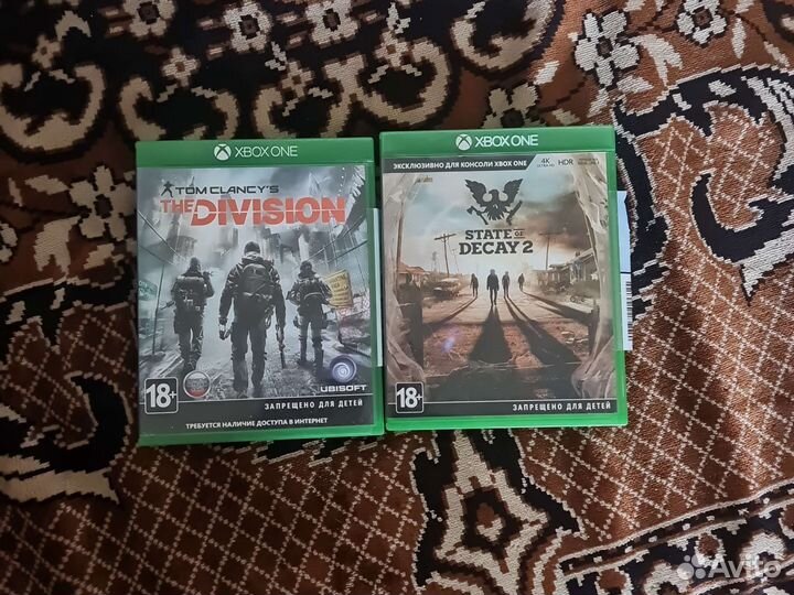 Игры на xbox One диски