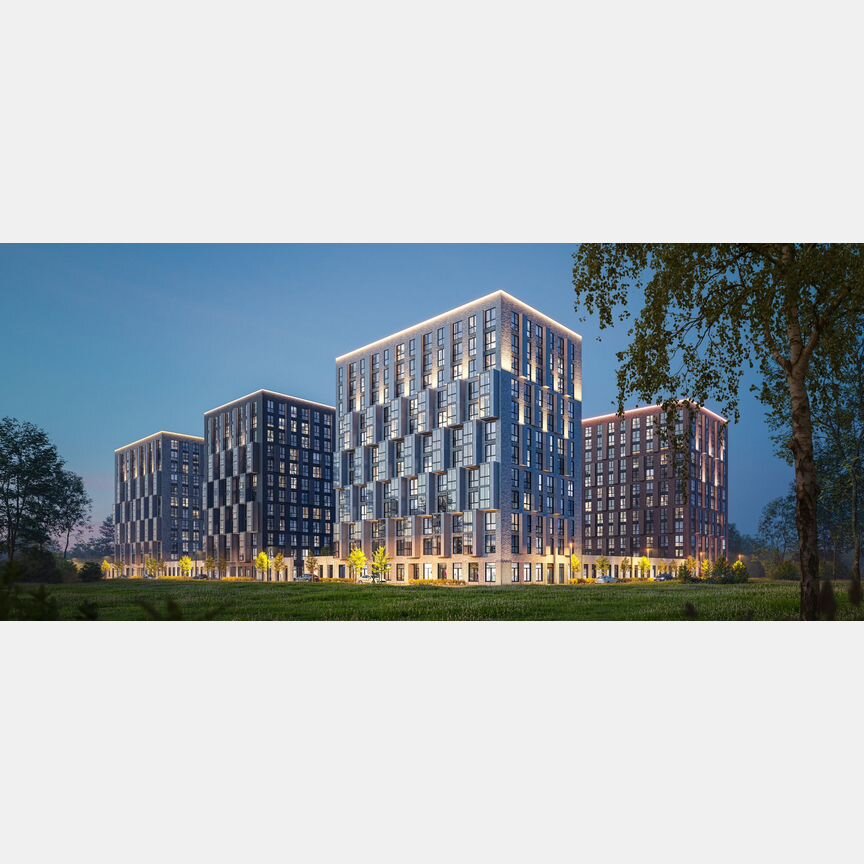 1-к. квартира, 39,3 м², 5/12 эт.