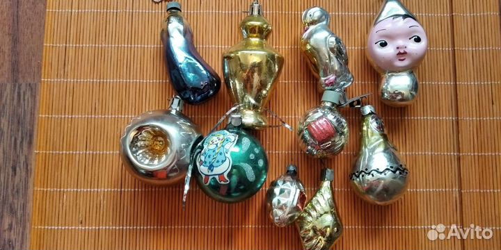 Елочные игрушки СССР