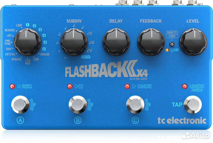 TC Electronic Flashback 2 X4 Delay педаль Новая