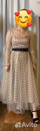 Платье в пол