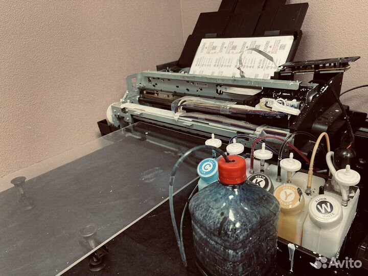 Epson L1800 DTF с мешалкой