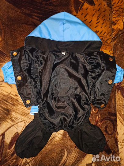 Дождевик для собак размер М