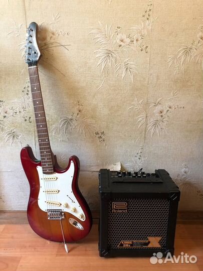 Электрогитара с комбиком
