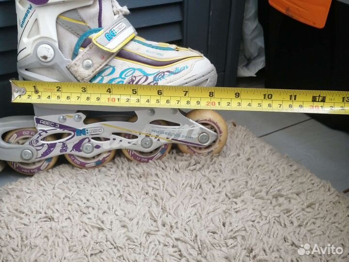 Роликовые коньки детские раздвижные