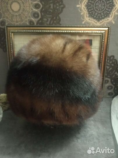 Шапка норковая женская