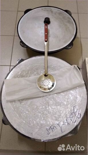 Казан узбекский на 6л с печью