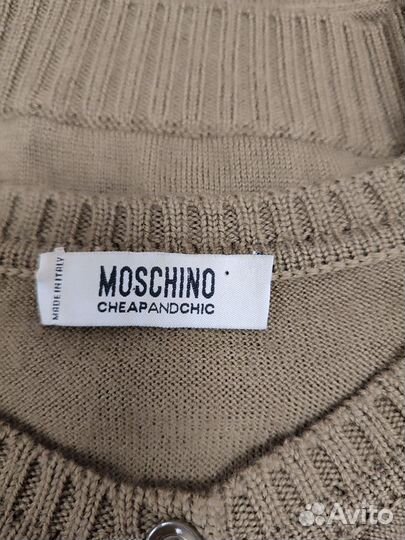 Джемпер Moschino шерсть 42 размер