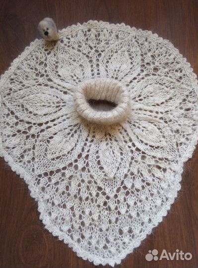 Перчатки. варежки, манишки из собачьей шерсти