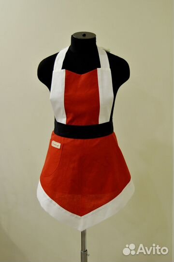 Фартук новогодний кухонный