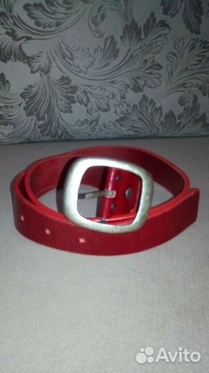 Ремень женский натуральная кожа италия