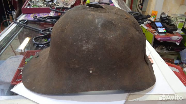 Каска пожарного старинная шлем СССР РСФСР