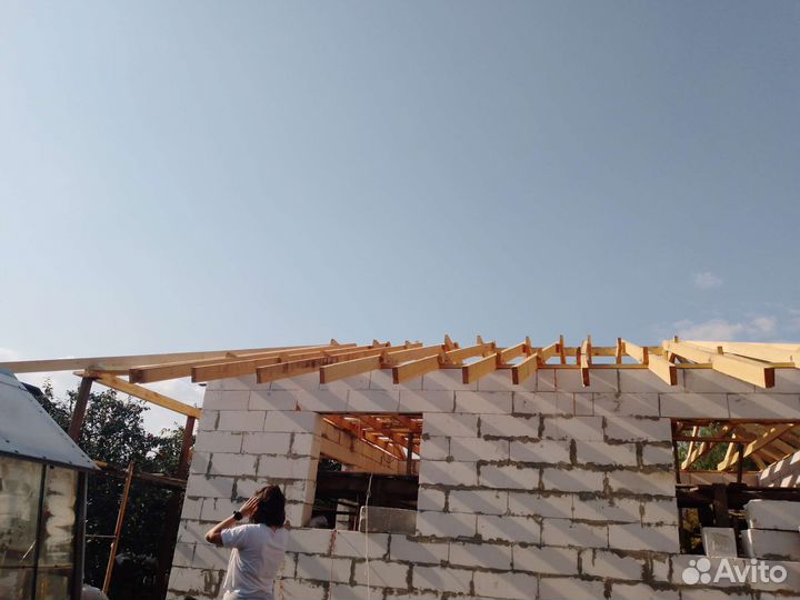 Строительные работы на даче