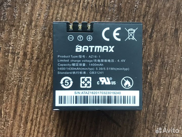 Аккумуляторы для экшнкамеры xiaomi yi