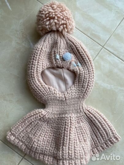 Шапка шлем Totti с варежками