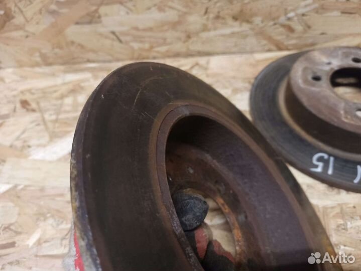 Тормозные диски задние Nissan Almera N15