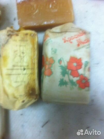 Советское - туалетное мыло (по 14 коп и 28 коп)