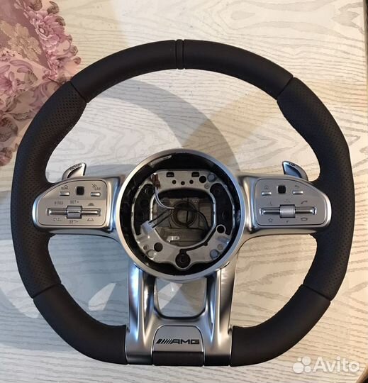 Новый руль с подогревом mercedes w167 w222 w213 am