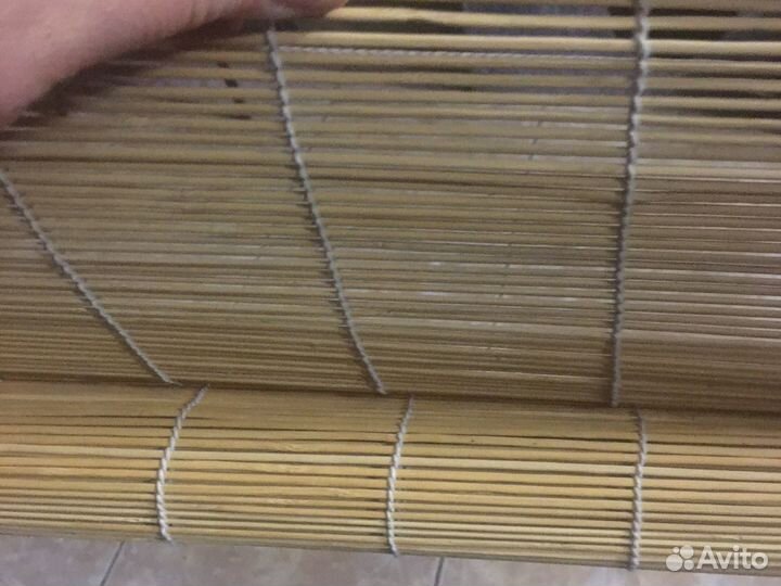 Рулонные бамбуковые жалюзи