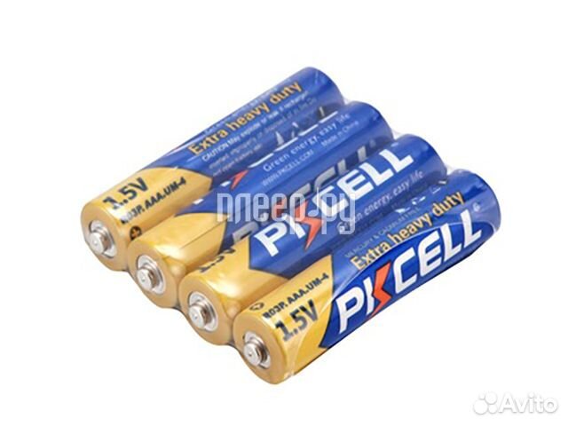 AAA - Pkcell R03P-4S-4 4 штуки