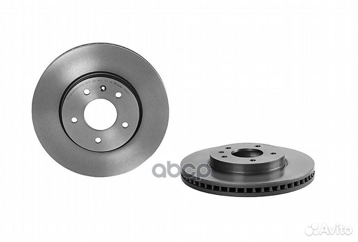 Тормозной диск 09A63011 Brembo