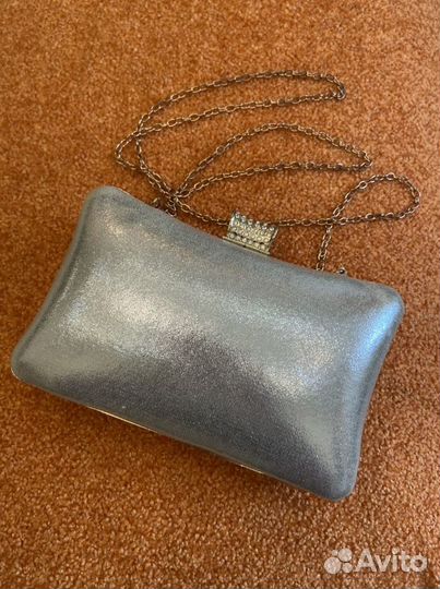 Сумка клатч с цепочкой