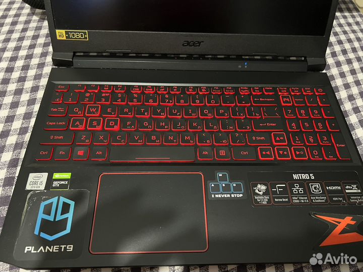 Игровой ноутбук acer nitro 5