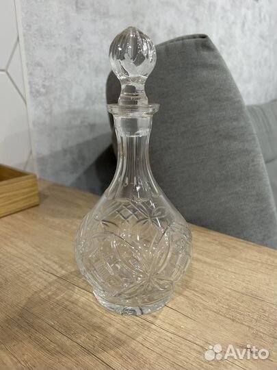 Графин штоф хрустальный
