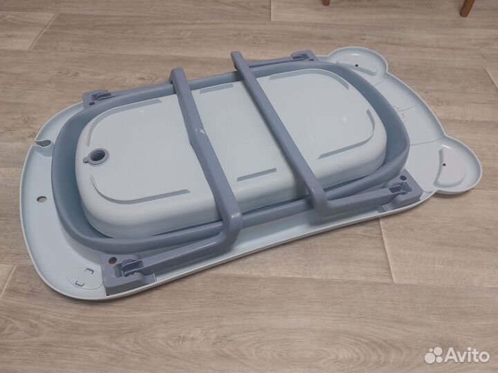 Ванночка для купания складная +стульчик