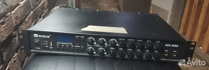 Микшер усилитель nusun nx-080