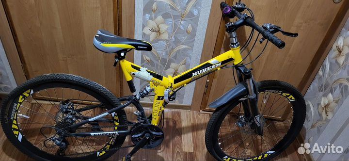 Велосипед Kubeen (жёлтый)