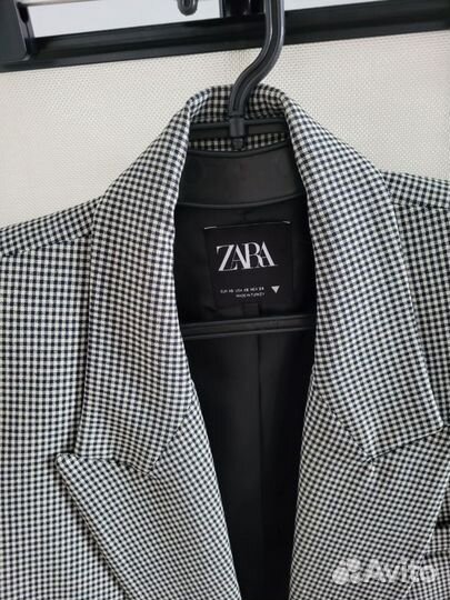 Двубортный пиджак zara XS