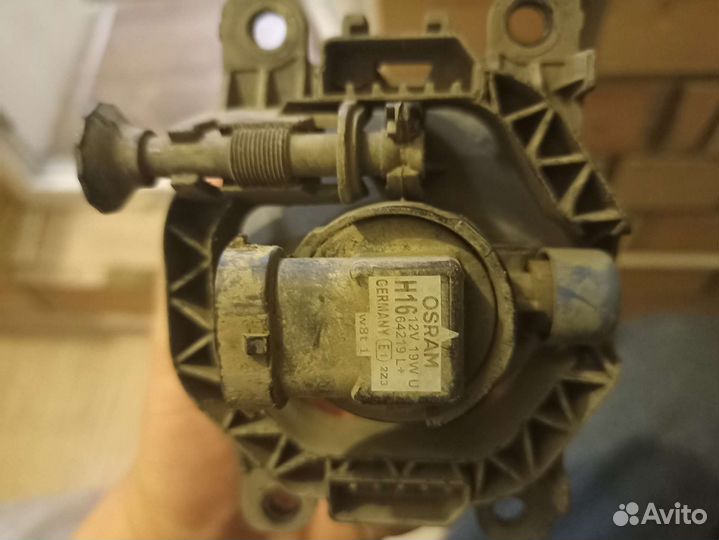 Противотуманные фары renault logan 2