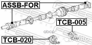 TCB005 подшип.подвесной N2 Toyota Harrier/Lexu